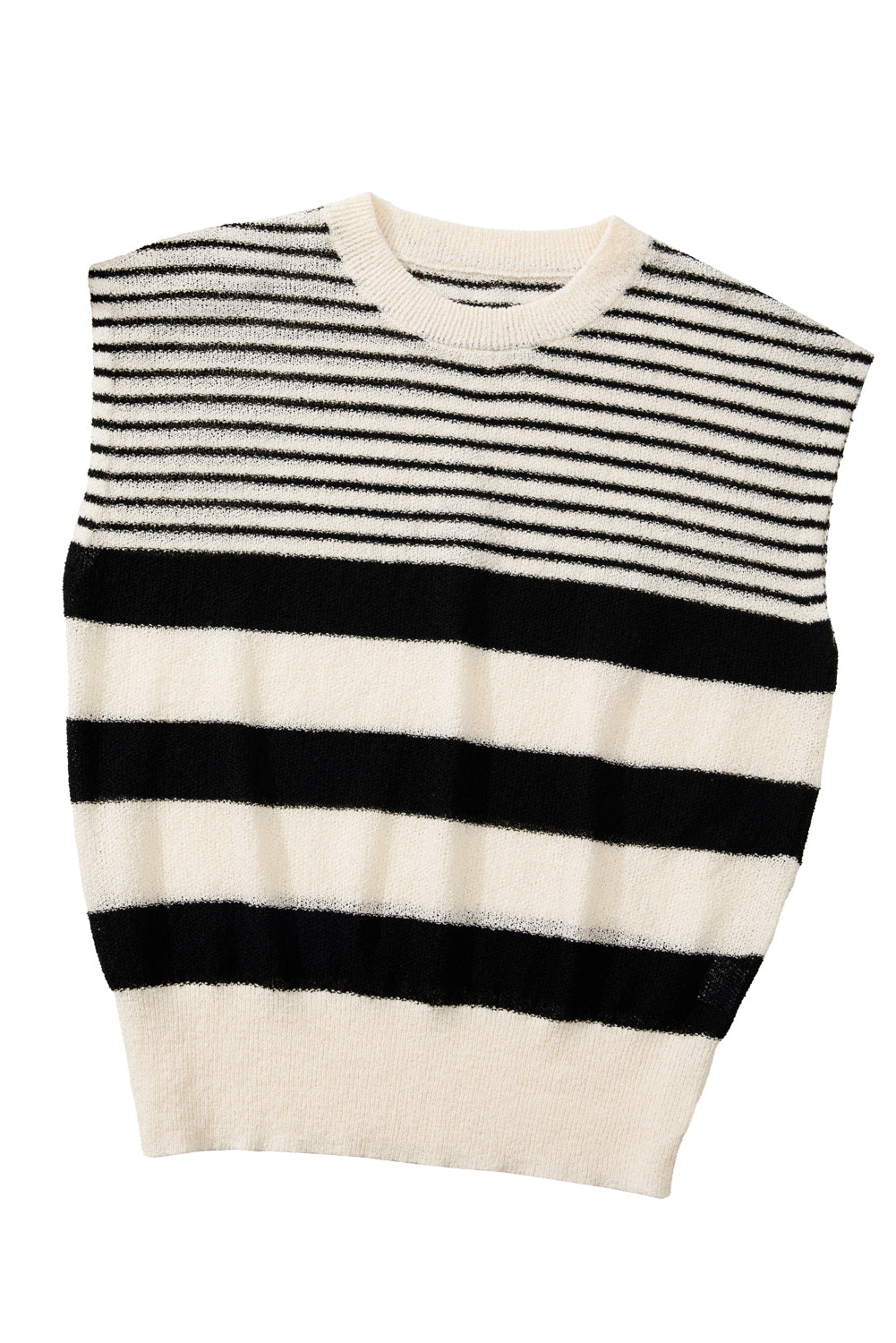 Sabrina Black Stripe Top