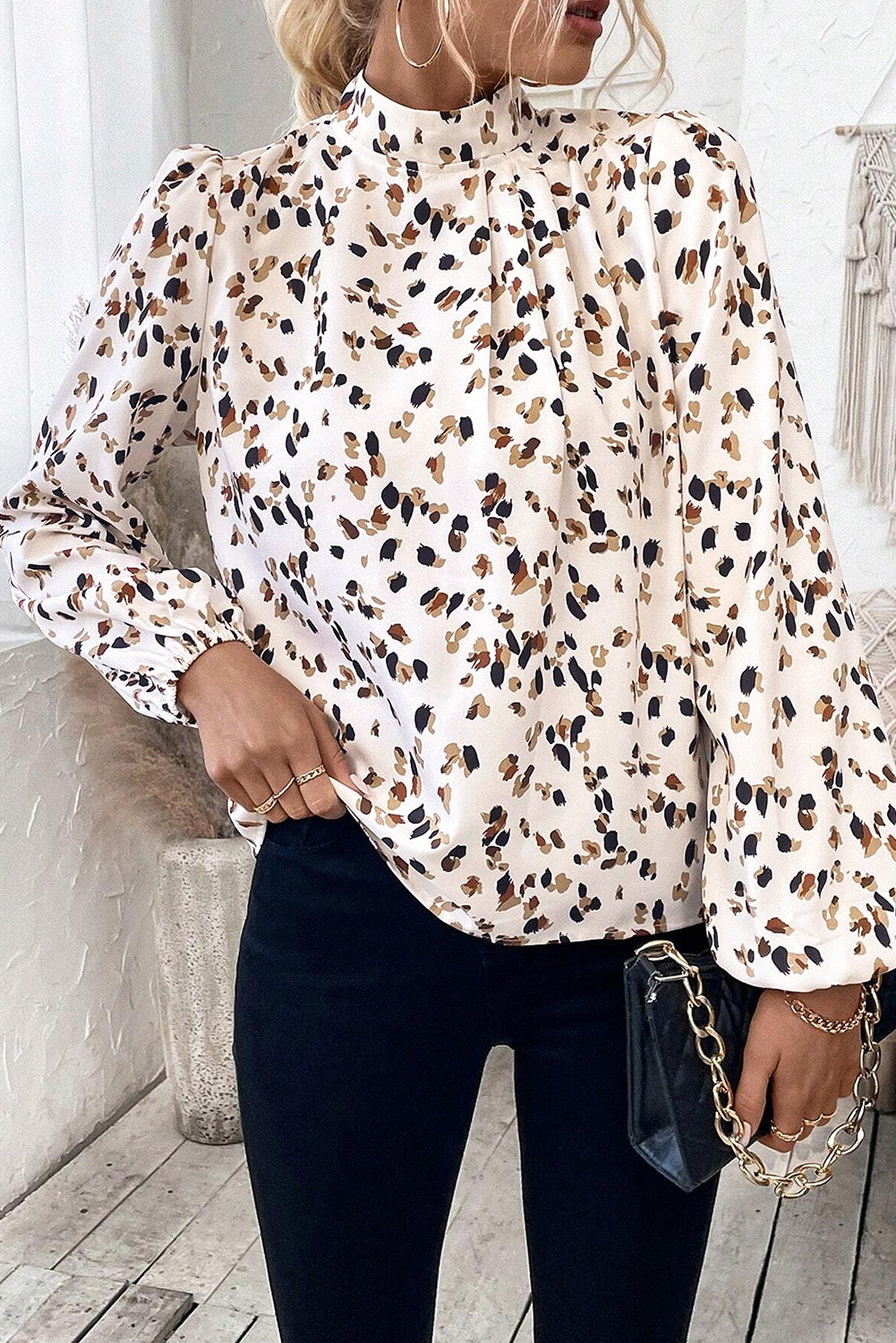Madison Leopard Blouse