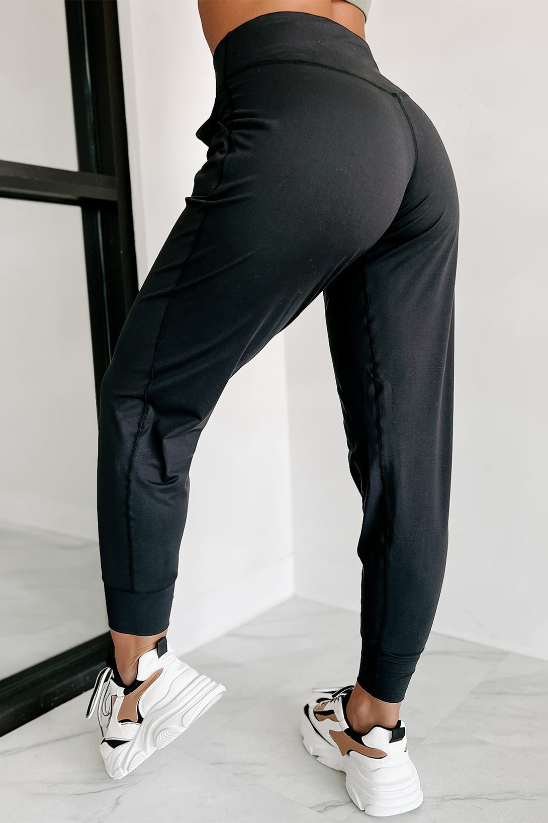 Brynn High Waist Plus Size Joggers