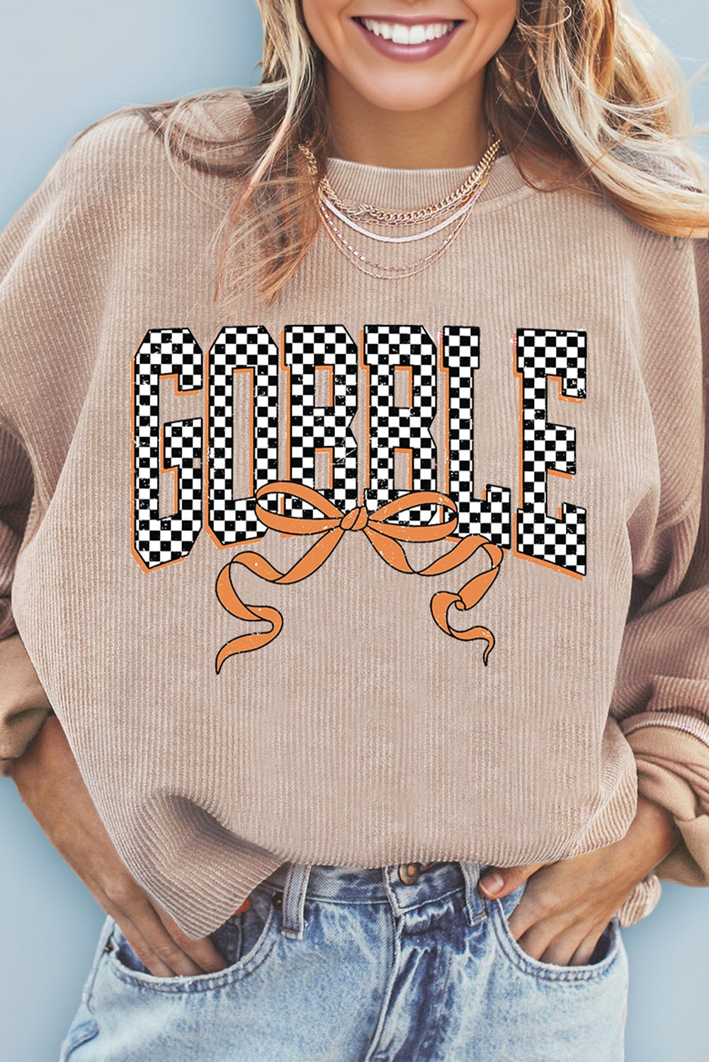 GOBBLE Thanksgiving Sweatshirt