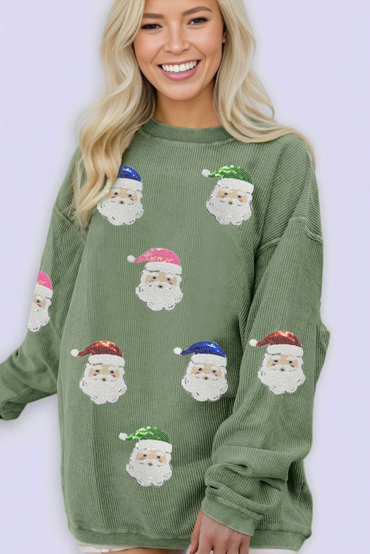 Santa Claus Graphic Sweatshirt