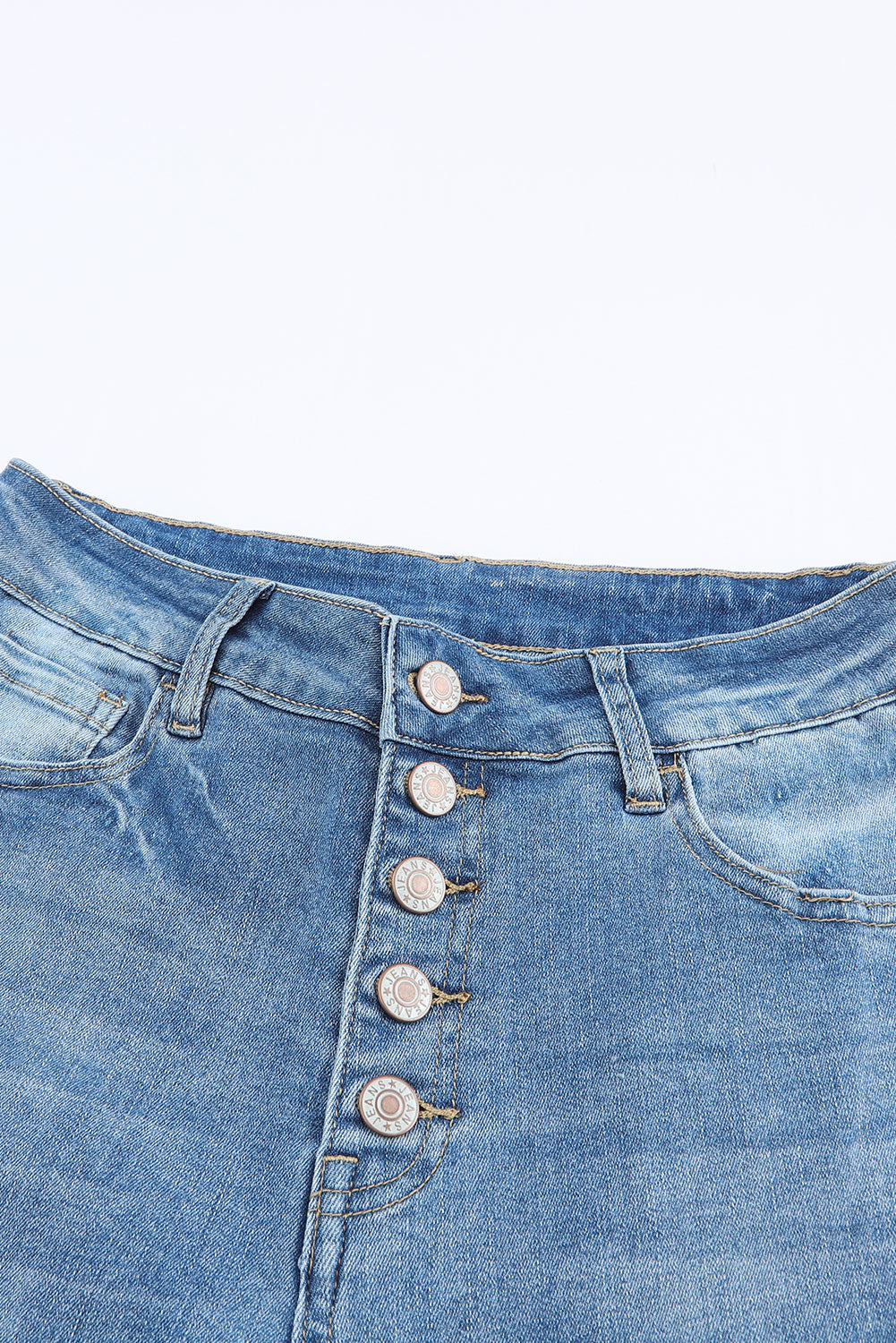 High Waisted Bell Bottom Jeans