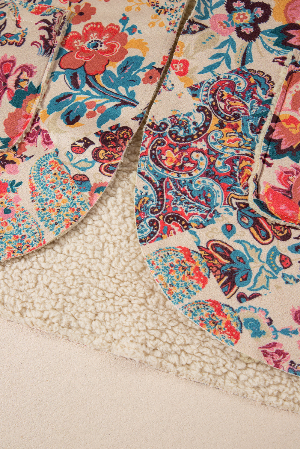 Paisley Sherpa Jacket