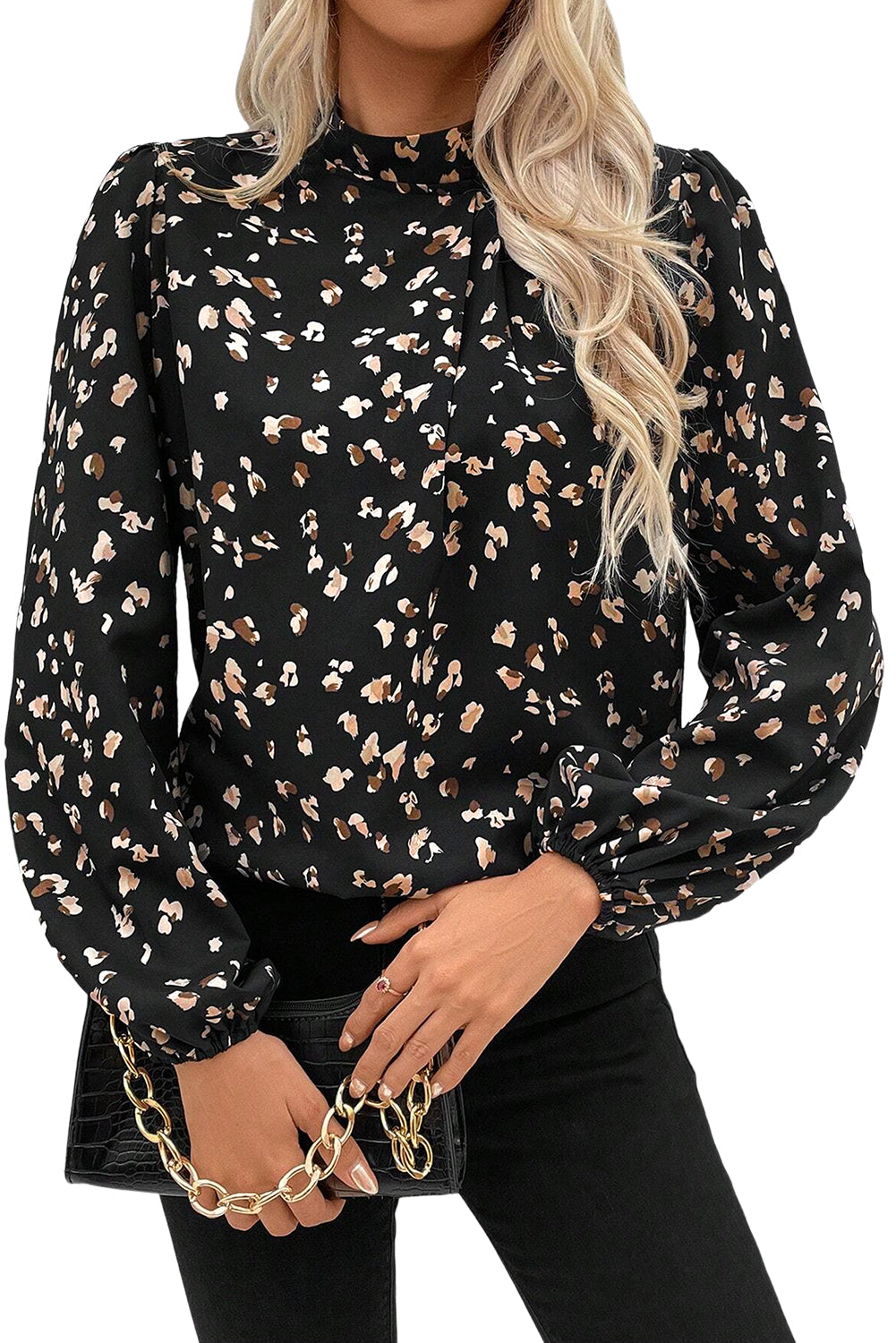 Madison Leopard Blouse