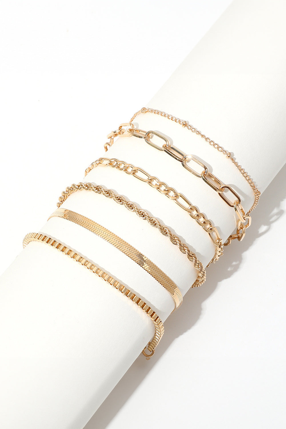 Gold Bracelet Set