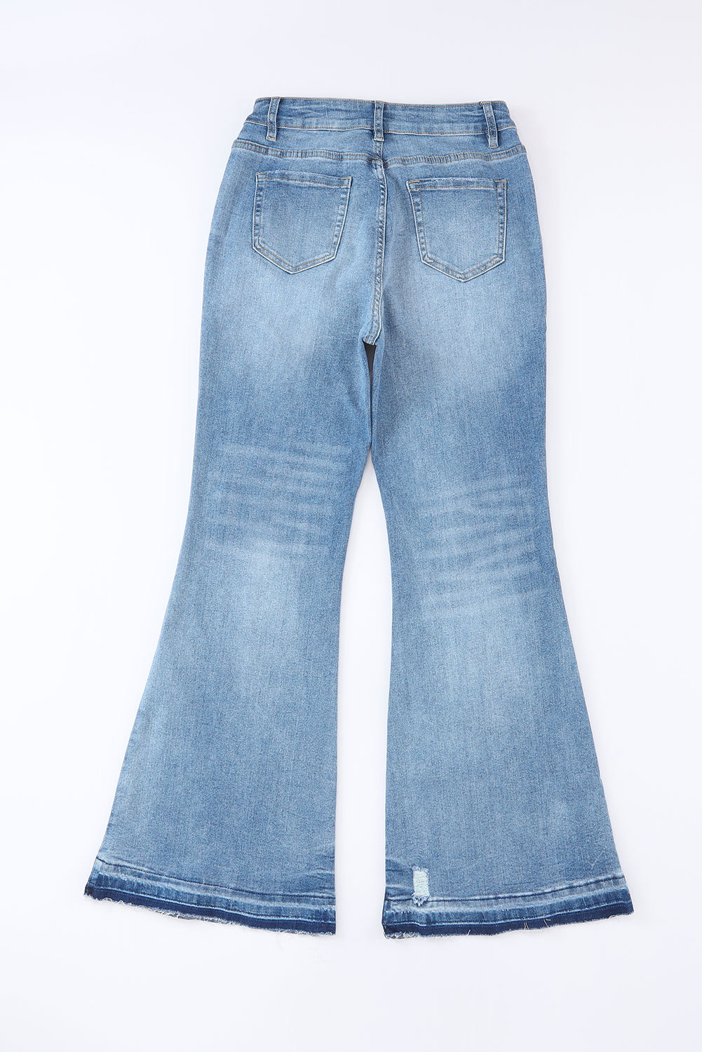 High Waisted Bell Bottom Jeans