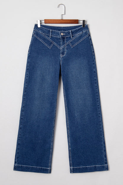 Stitched Waist Jeans