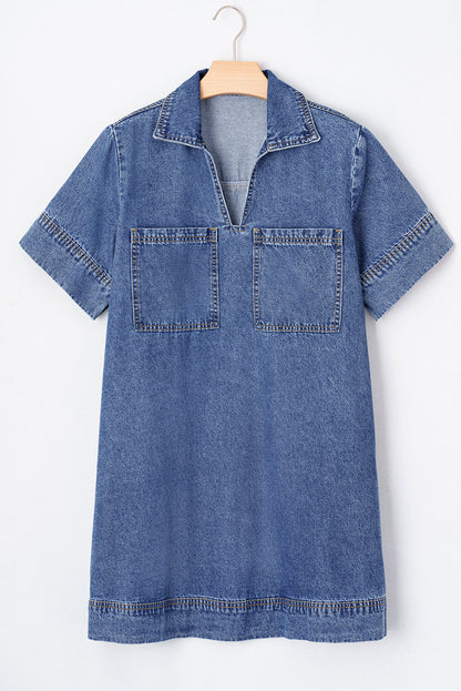 Denim Mini Dress