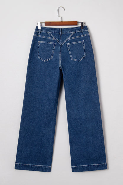 Stitched Waist Jeans