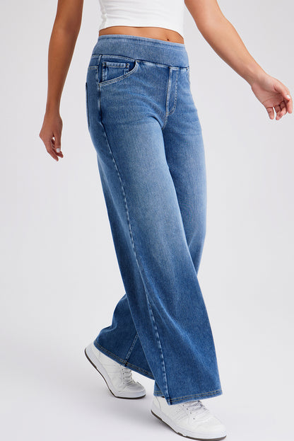 High Waist Wide Leg Jeans