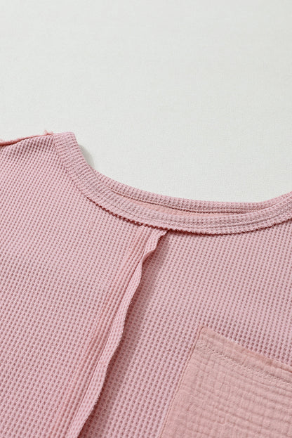 Relaxed Waffle Top