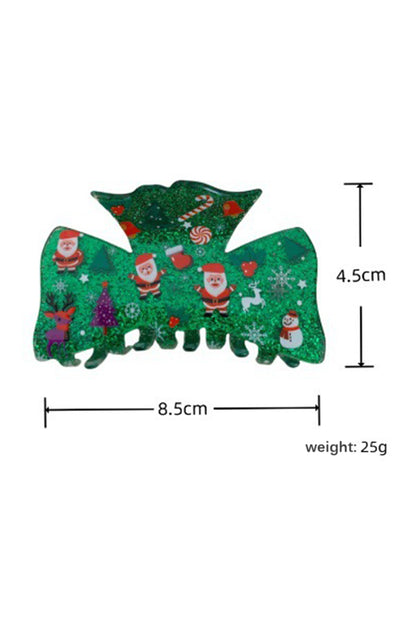 Christmas Hair Claw Clip