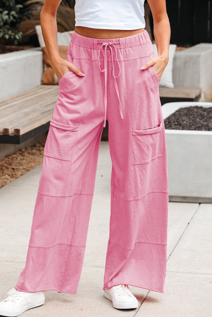 Cotton Candy Cargo Pants