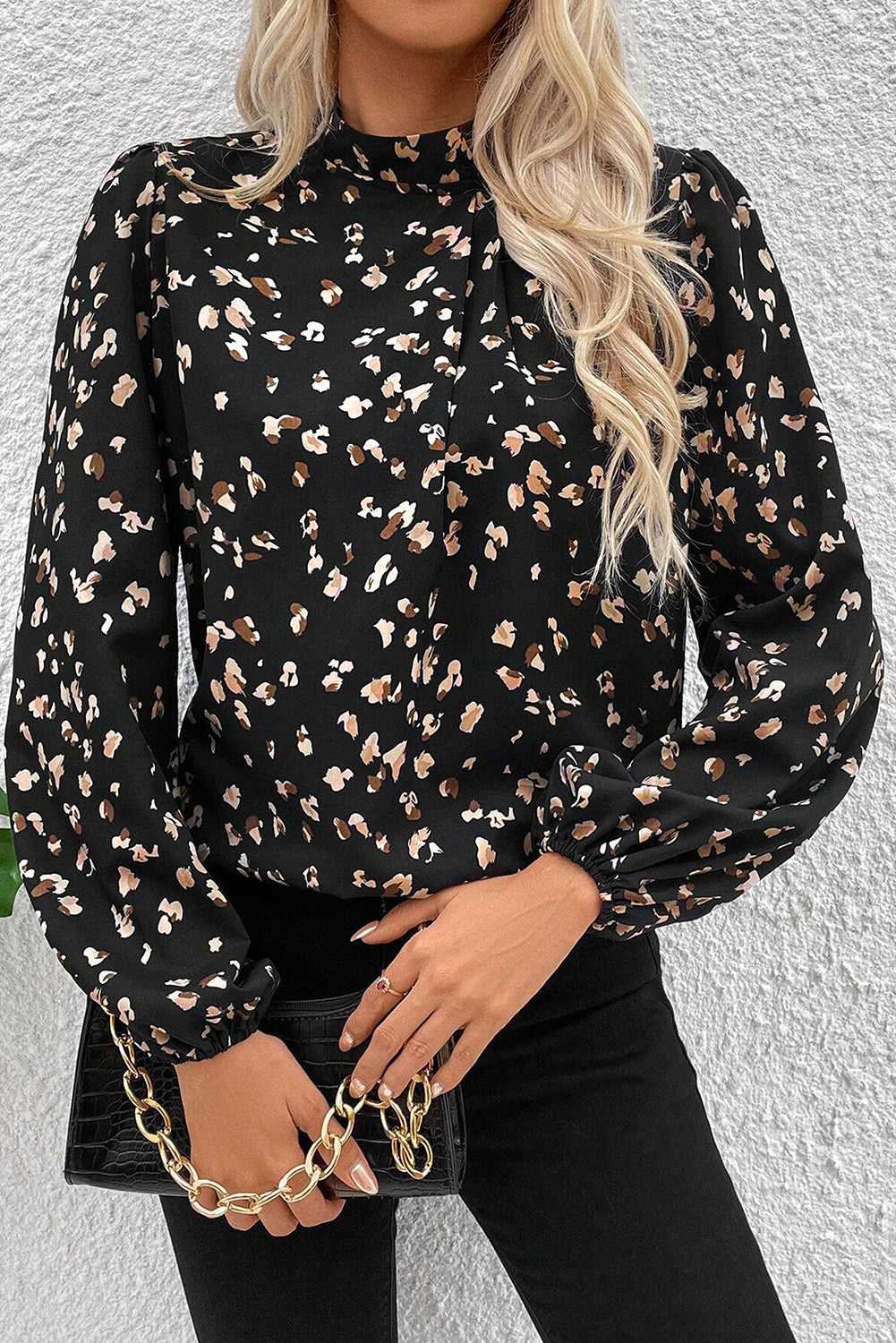 Madison Leopard Blouse