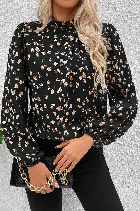 Madison Leopard Blouse