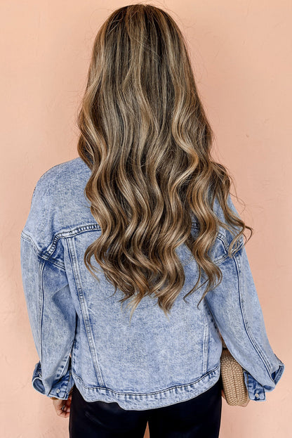 Vintage Washed Denim Jacket