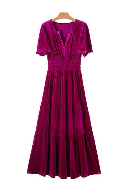 Natalie Velvet Maxi Dress