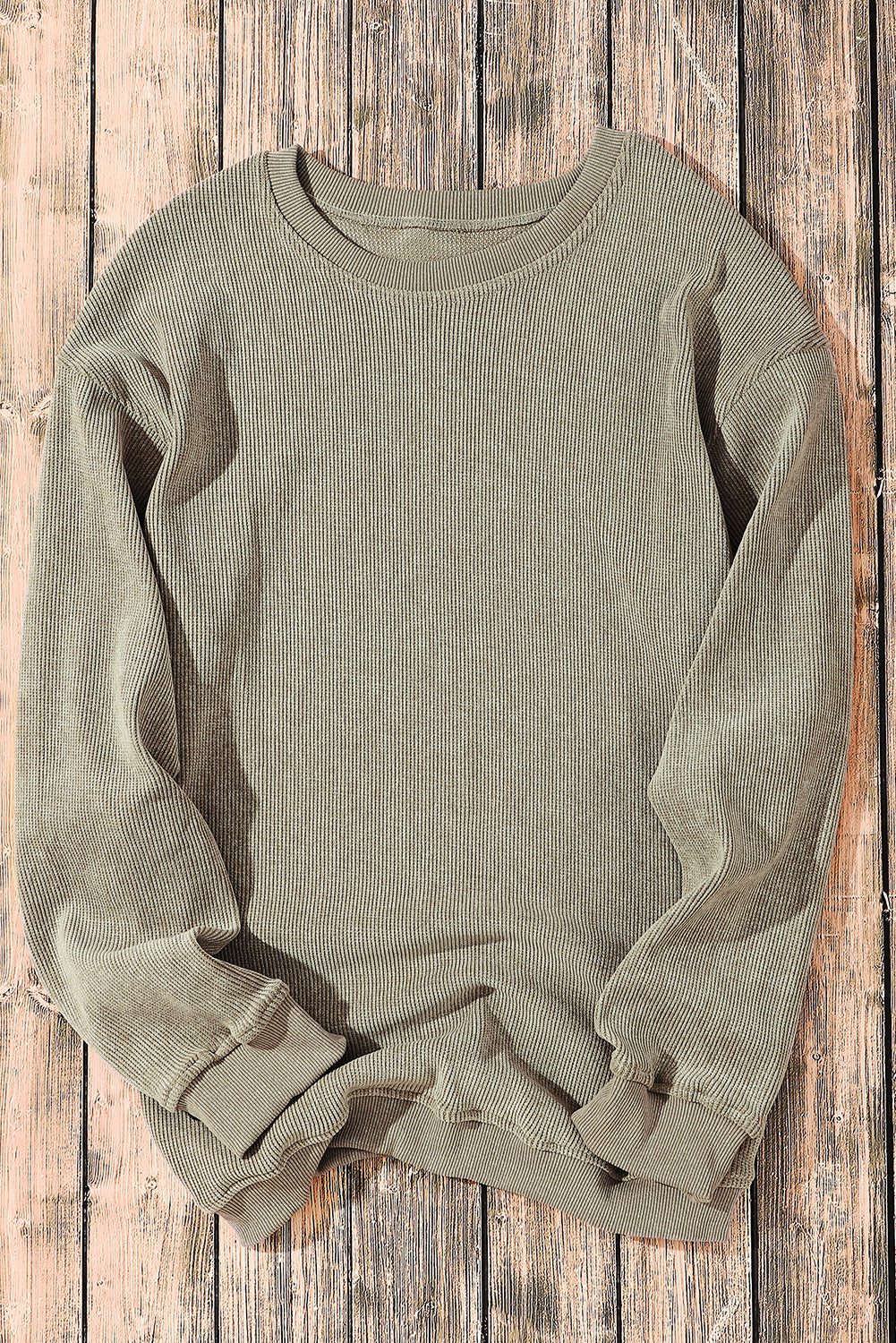 Corded Tunic Sweatshirt