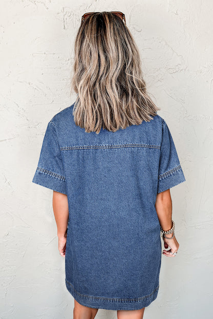 Denim Mini Dress