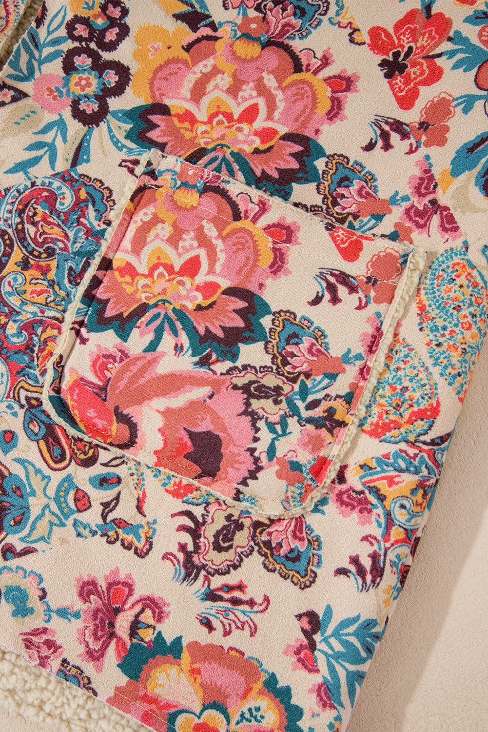 Paisley Sherpa Jacket