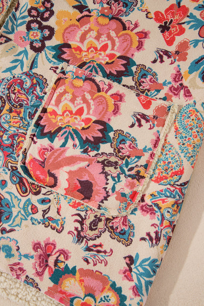 Paisley Sherpa Jacket