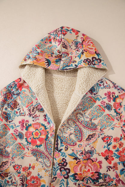 Paisley Sherpa Jacket