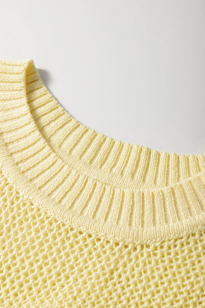 Knit Round Neck Sweater Vest