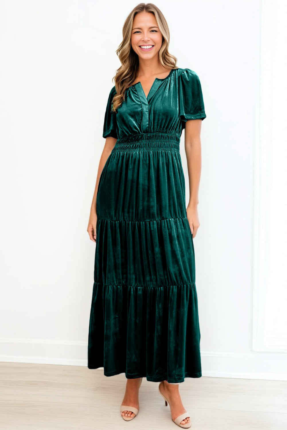 Natalie Velvet Maxi Dress