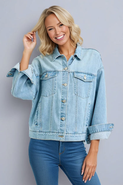 Washed Denim Jacket