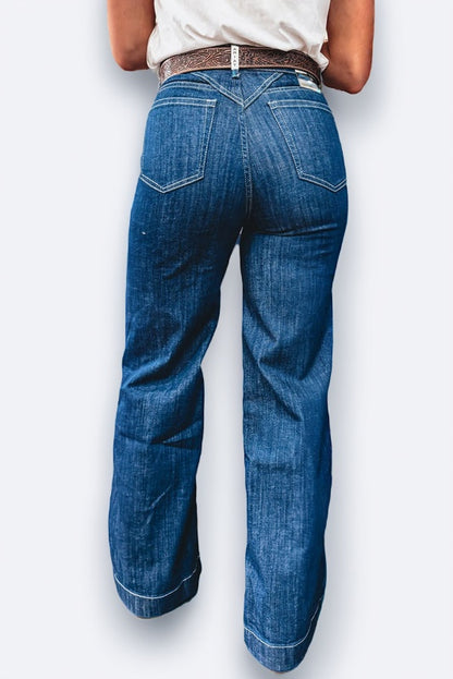 Stitched Waist Jeans