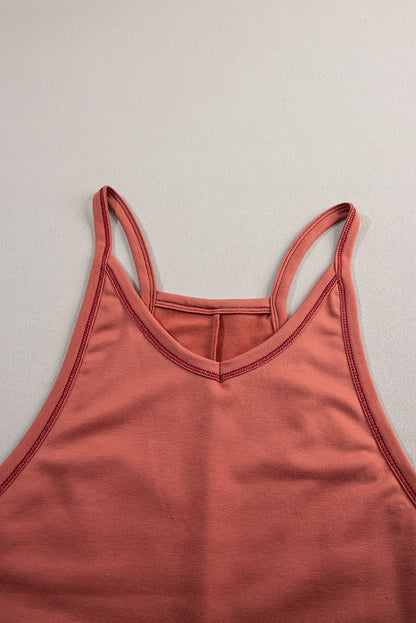 Solid Color Jumpsuit