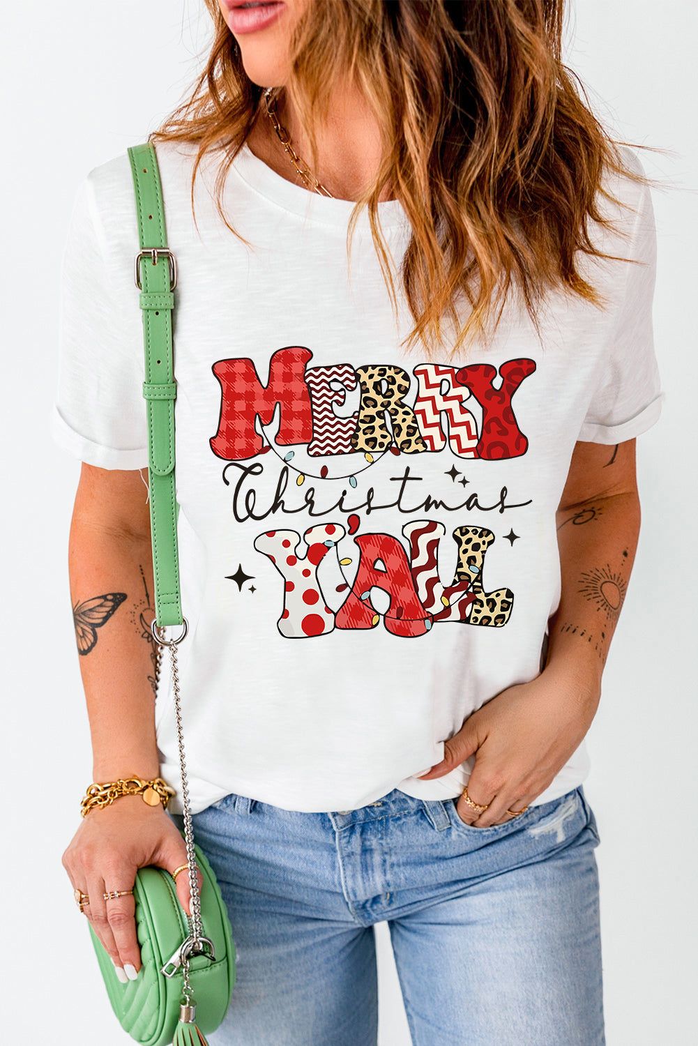 MERRY Christmas Crewneck T Shirt