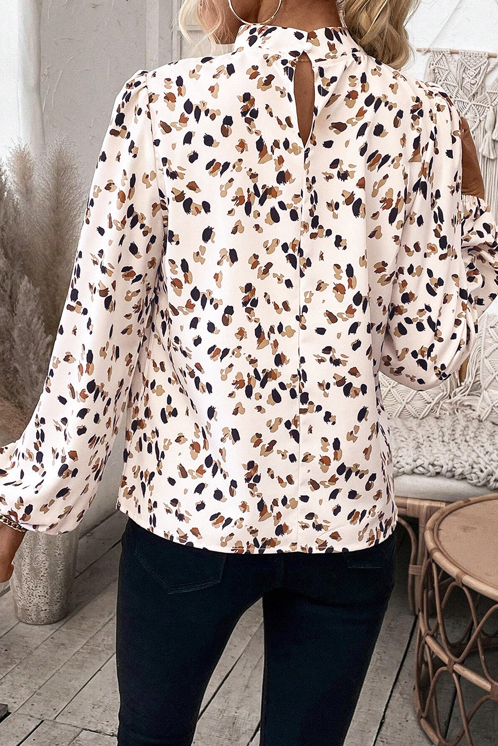 Madison Leopard Blouse