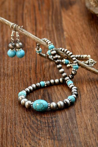 Turquoise Necklace and Earring Set