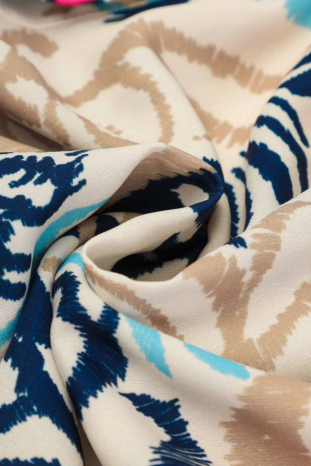 Boho Button Tiered Mini Dress