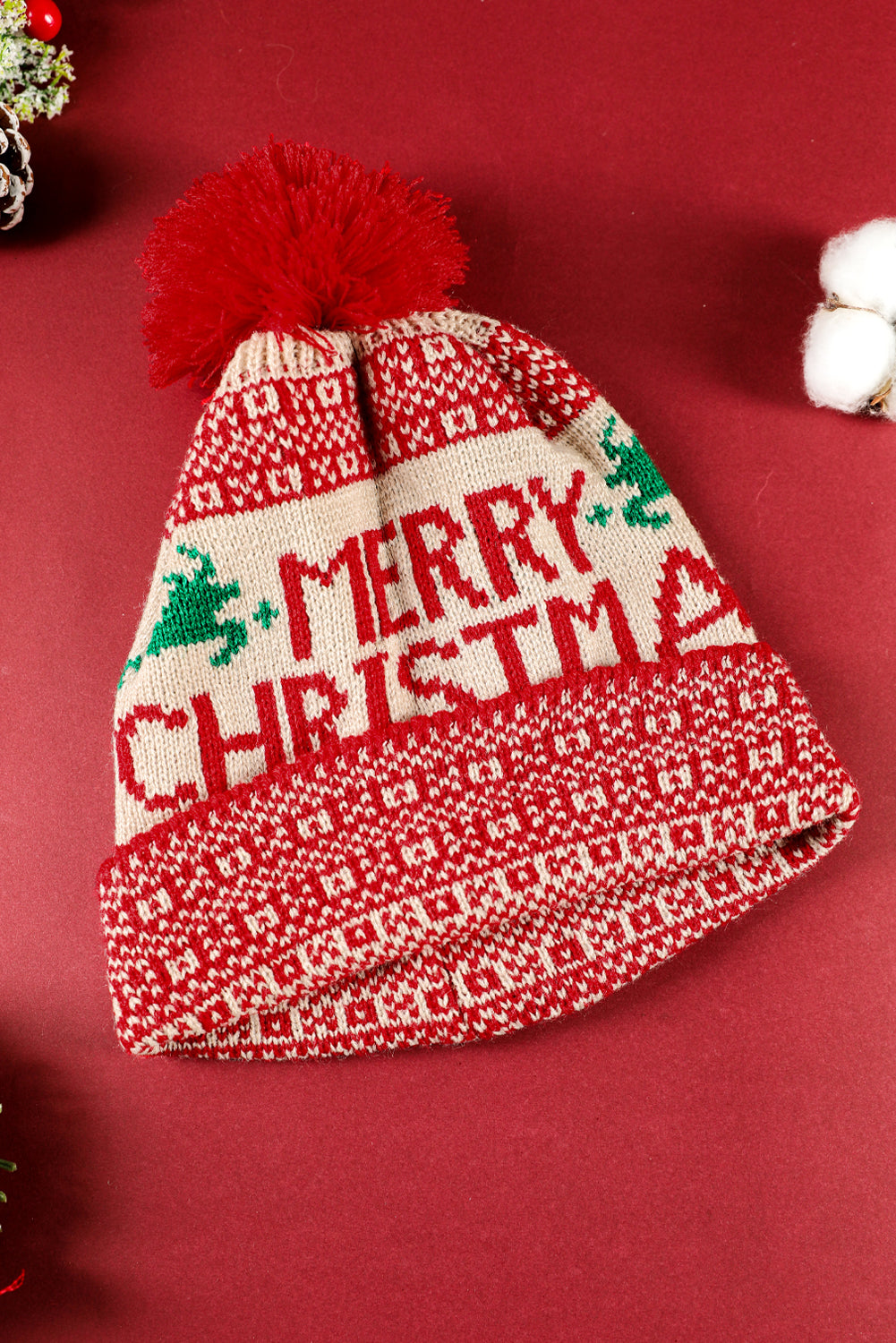 Merry Christmas Beanie Hat