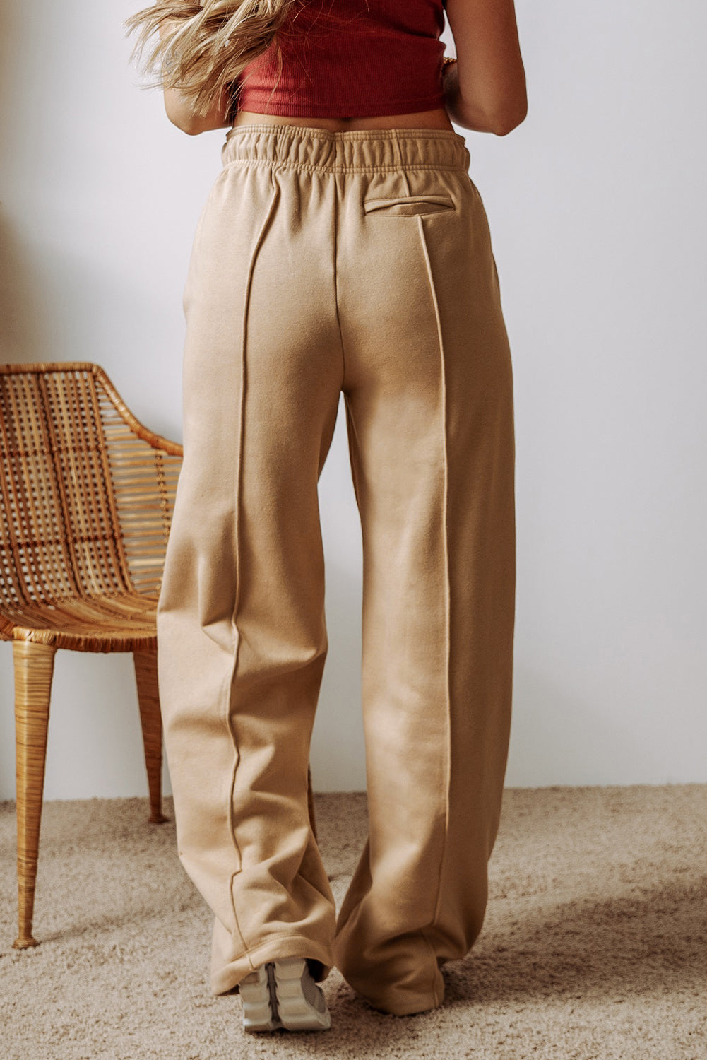 High Waist Wide Leg Pants