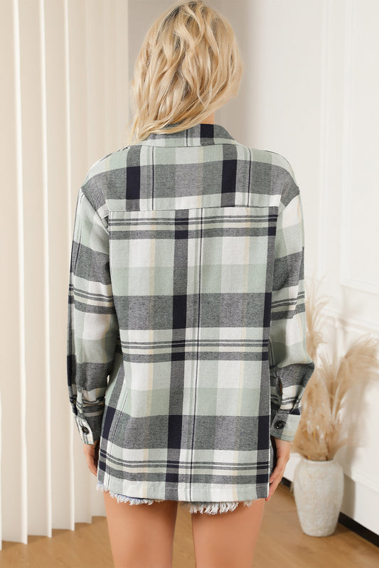 Flannel equals warm and this jacket keeps it coming from Fall to Spring.