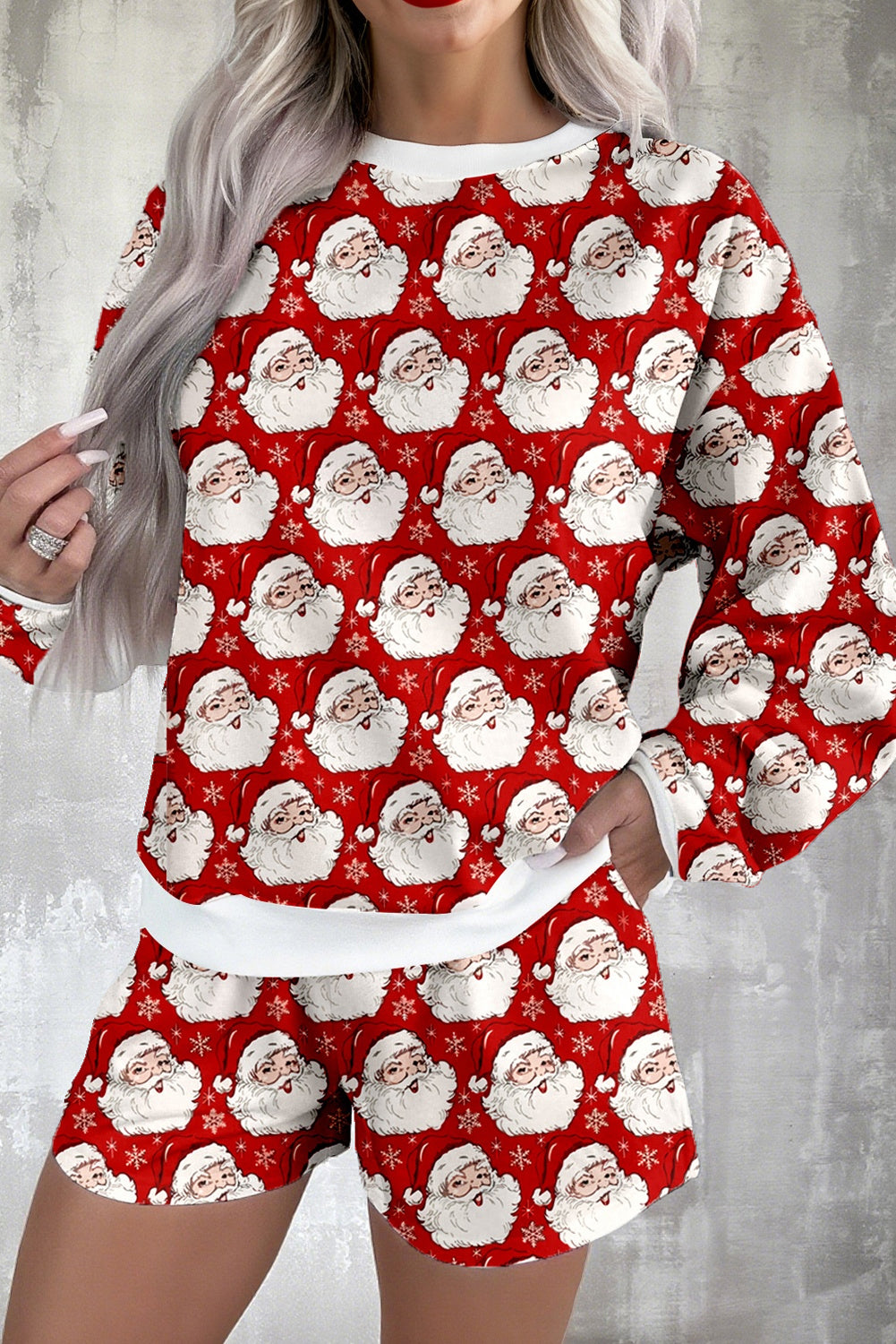 Christmas pajamas with pockets.