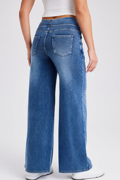 High Waist Wide Leg Jeans