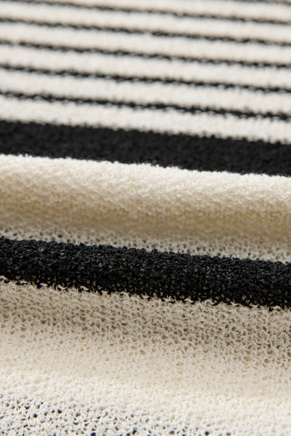 Sabrina Black Stripe Top