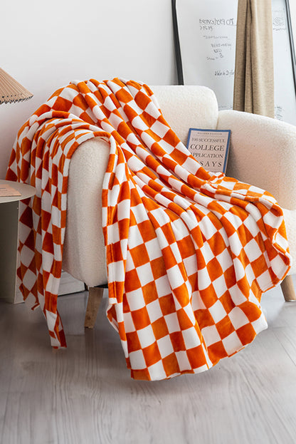 Checkered Throw Blanket