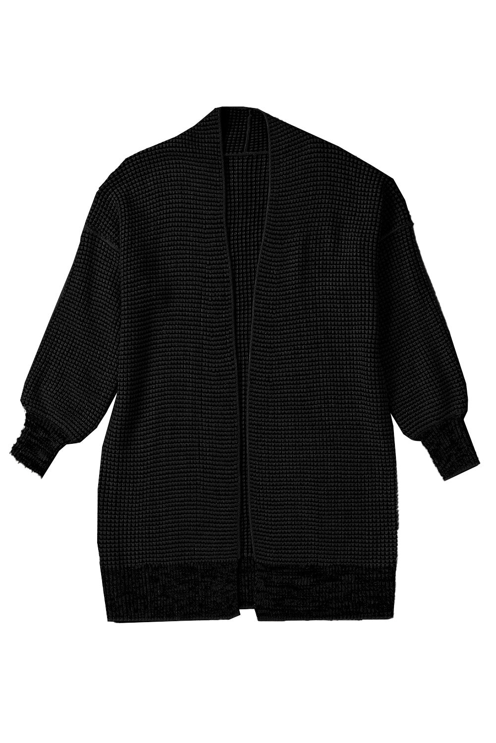 Black Knit Cardigan