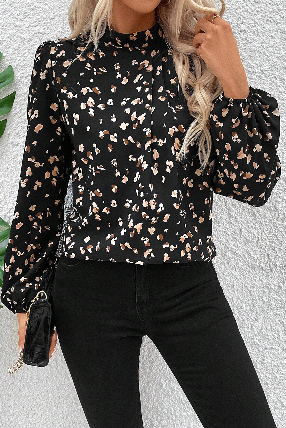Madison Leopard Blouse
