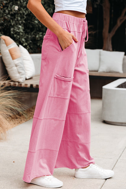 Cotton Candy Cargo Pants