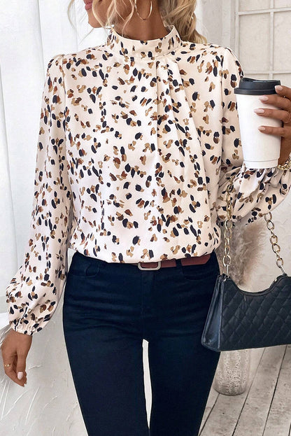 Madison Leopard Blouse
