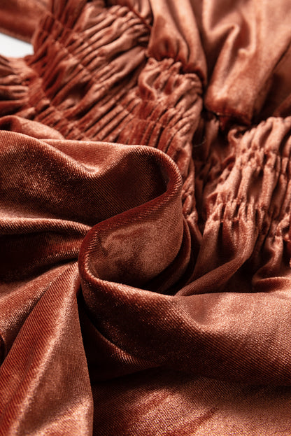 Natalie Velvet Maxi Dress