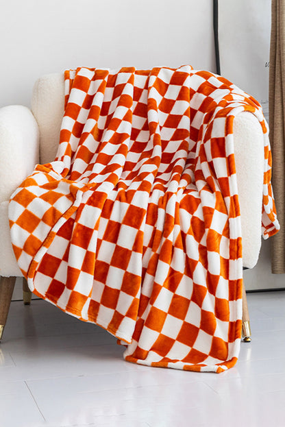 Checkered Throw Blanket