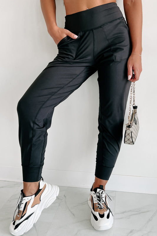 Brynn High Waist Plus Size Joggers